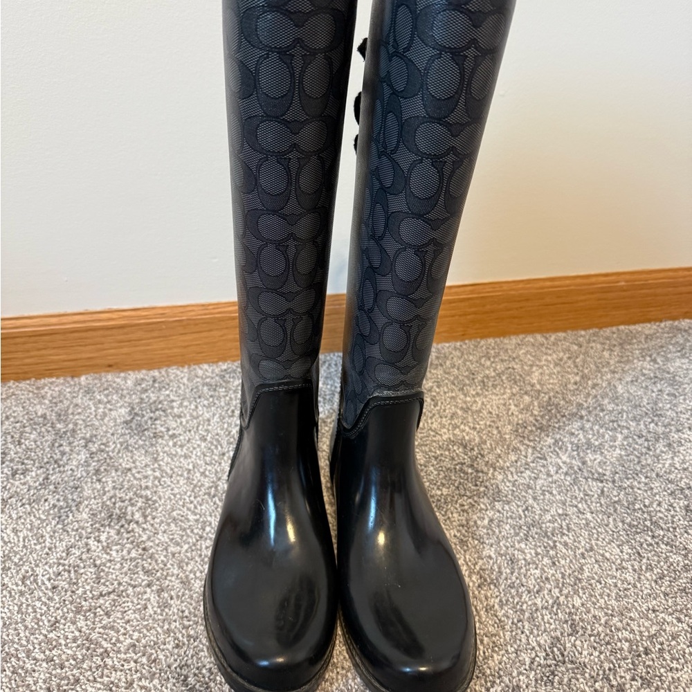 Coach rainboots - Picture 2 of 8